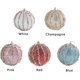 thumbnail image 3 of Adornos de bolas de Navidad, adornos de lentejuelas, 5 piezas, decoraciones navideñas inastillables, bolas de árbol para decoración navideña, fiesta de bodas (rojo) Sailing  Electrónica, 3 of 5