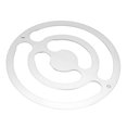 thumbnail image 1 of Coffee Pod Organizer, Wall Mounted Coffee Pod Holder Shiny Keep Organized  For Kitchens Silver, 1 of 8
