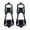 M, variant on Ice Cleats for Shoes Boots, 8 Steel Spike Snow Grips Traction Crampons for Hiking Walking on Ice Snow