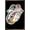Bronze Framed Version, variant on Rolling Stones - Logo Wall Poster with Push Pins, 22.375" x 34"
