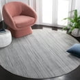 thumbnail image 2 of SAFAVIEH Herat Thom Oriental Area Rug, Ivory/Dark Grey, 6'7" x 6'7" Round, 2 of 8