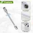 thumbnail image 5 of Unique Bargains Socket Wrench Spanner Socket Remover Chrome Vanadium Steel 1 Pcs 12 Point 14mm 17mm for Car Motorcycle Dirtbike Rotary Combination Wrench Double Ended, 5 of 7