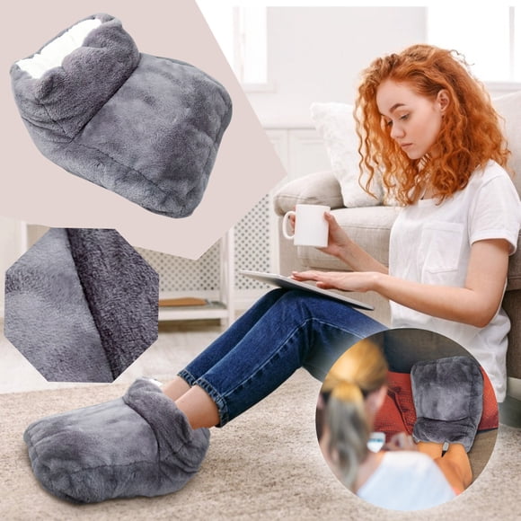 Chmadoxn Kitchen Gadgets, Kitchen Accessories, Kitchen Utensils, Kitchen Tool USB Foot Heated Warmer Slippers Portable Feet Warmers With Heating Pad Foots warmer