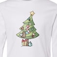 thumbnail image 4 of Inktastic Christmas Tree Long Sleeve Youth T-Shirt, 4 of 5
