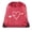 Arrow Heart-Maroon, variant on Valentine's Day Bags, Drawstring Cinch Backpacks, Valentines Day Gift Bags
