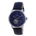 thumbnail image 1 of Zeppelin Flatline Open Heart Blue Dial Leather Strap Automatic 7364-3 73643 Men's Watch, 1 of 2