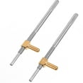 thumbnail image 1 of DRAFIDEEP 2Pcs Metal Violin Bow Frog Screw for String Instrument Fitting Part, 1 of 7