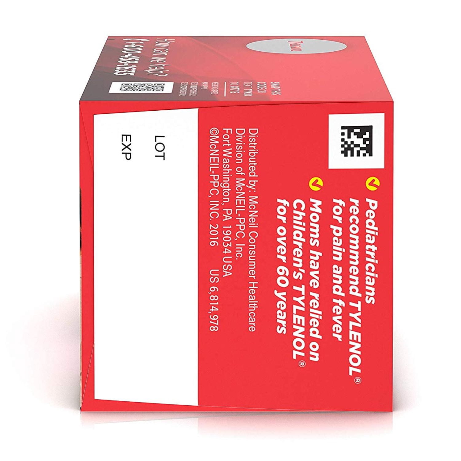 TYLENOL Chewable Tablets Grape Flavor 24 ct.