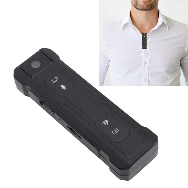 Back Clip Camera, 1200mAh Motion Detection Wearable Camera WIFI for Outdoor Sports