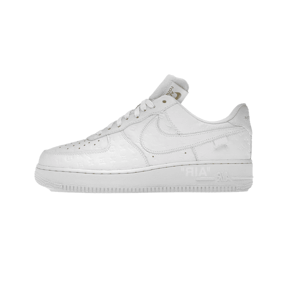 NIKE MENS Louis Vuitton Air Force 1 Low "Virgil Abloh - White/White" 1A9V86 1A9V86 from Stadium Goods