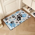 thumbnail image 5 of Linnome Pet Feeding Mat Diatomite Ultra Water Absorbent Anti-Spill Anti-Slip Rectangular Placemat for Dog Cat Food Water Bowl Floor Protection 15.74x23.62in, 5 of 9