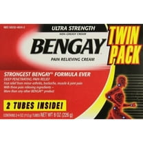 BENGAY Pain Relieving Cream Ultra Strength 4 oz (Pack of 2)