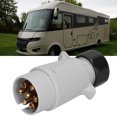 thumbnail image 4 of Adaptateur Européen 7 Trous Connecteur Étanche pour Remorque RV Véhicule Commercial, 4 of 8