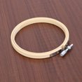 thumbnail image 4 of Shisuyan 1PC 13cm Bamboo Embroidery Circle Frame DIY Craft Cross Stitch Chinese Traditional Sewing Manual Tool, 4 of 8