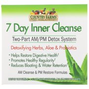 Country Farms 7-DAY Inner Cleanse Tablets, 84 Ct