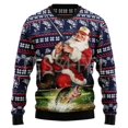thumbnail image 5 of Suéter feo de Navidad para cosplay, dibujo de perro, gato, Papá Noel, tatuaje de manga larga, impresión 3D, otoño e invierno, jersey informal Harajuku 14, 5 of 5