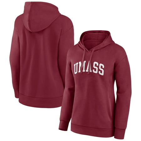 Women's Garnet UMass Minutemen Arch Pullover Hoodie