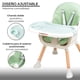 thumbnail image 2 of Silla Alta Bebé Periquera De Comer Ajustable Infantil 4 En 1, 2 of 7