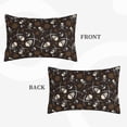thumbnail image 2 of Lsque Pirate Skulls Pattern Pillow Case – Soft & Cozy Throw Pillow Cover, Hypoallergenic Cushion Case for Sleeping Women with Envelope Closure-20"x30", 2 of 6