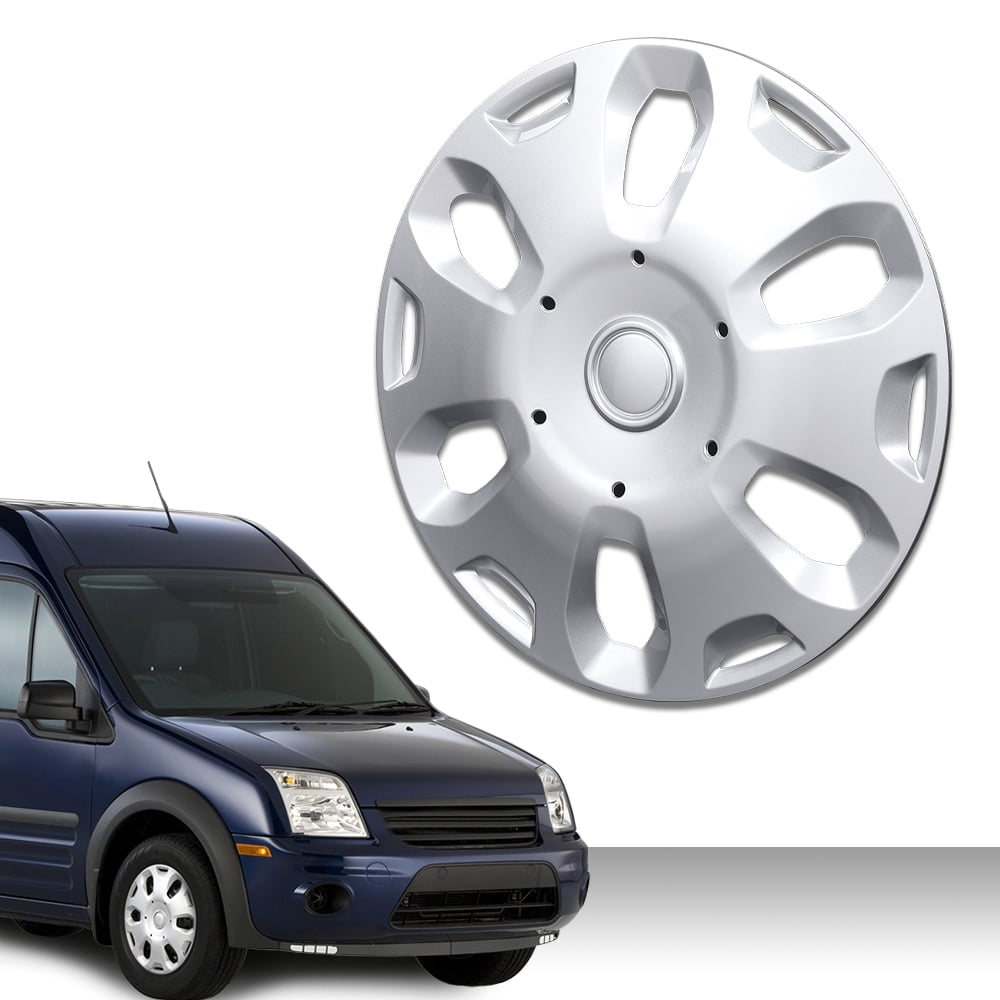 PIT66 1pc Wheel Covers Hub Caps Fit for Ford Transit Connect Van 15" 2010-2013 9T1Z1130A, 9T161130AA