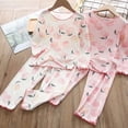 thumbnail image 4 of masbird Little Girls Boys Pajamas Set Cute Graphic Cotton 2 Piece Toddler Clothes Kids Pjs Sleepwear 6-12 Months 12-24 Months 2t 3t 4t 5t 6t 7t 8t 9t(Red,5-6 Y), 4 of 7