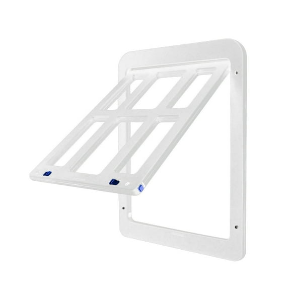 Lockable Security Flap Door with Security Lock Screen Door Entry Wall Entry Get-in-anytime Easy Install Room Entry