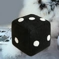thumbnail image 5 of Funny Simulation Dice Pillow Cubic Cube Pendant Dolls Stuffed Soft Sofa Back Cushion Home (20cm/7.8 Inch),Black, 5 of 6
