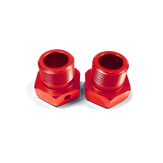 Vogacara Acoplador Hexagonal de 24MM de 2 piezas para Rc ARRMA 1/5 Acoplador Hexagonal de 24MM confiable para RC ARRMA 1/5 Kits de construcción modelo rojo