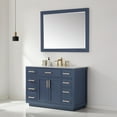 thumbnail image 5 of Altair Design Ivy 48" Rectangular Bathroom Wood Framed Wall Mirror in Royal&nbsp;Blue, 5 of 9