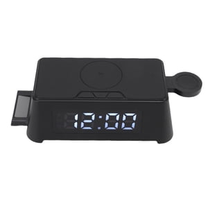 Alarm Clock Wireless Charger, Wireless Charger Multifunctional  for Headphone