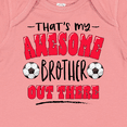 thumbnail image 4 of Inktastic That's My Awesome Brother out There with Soccer Balls Boys or Girls Baby Bodysuit, 4 of 5