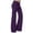 B23 Purple womens summer pants clearance under $5, variant on Women Pants Clearance under $5 Wuchoa Summer Cargo Sweatpants for Women Elastic Waist Button Fashion Trousers Lounge Soft Stretchy Workout 2025 Loose Clothing