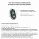 thumbnail image 5 of Luz estroboscópica para bicicleta, 30 modos de luz, lámpara indicadora de Flash, resistente al agua para niños y adultos, 5 of 7