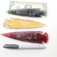 thumbnail image 3 of 3 Glass Ornamental Spearheads  #6742  Arrowheads, 3 of 4