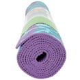 thumbnail image 3 of Gaiam 4mm Purple Yoga Mat - Moroccan Garden, 3 of 5