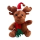 thumbnail image 1 of FELTECHELECTR Muñeco de peluche de reno con música, adorable animal de dibujos animados, decoración navideña de 20 cm (con canciones navideñas)., 1 of 6
