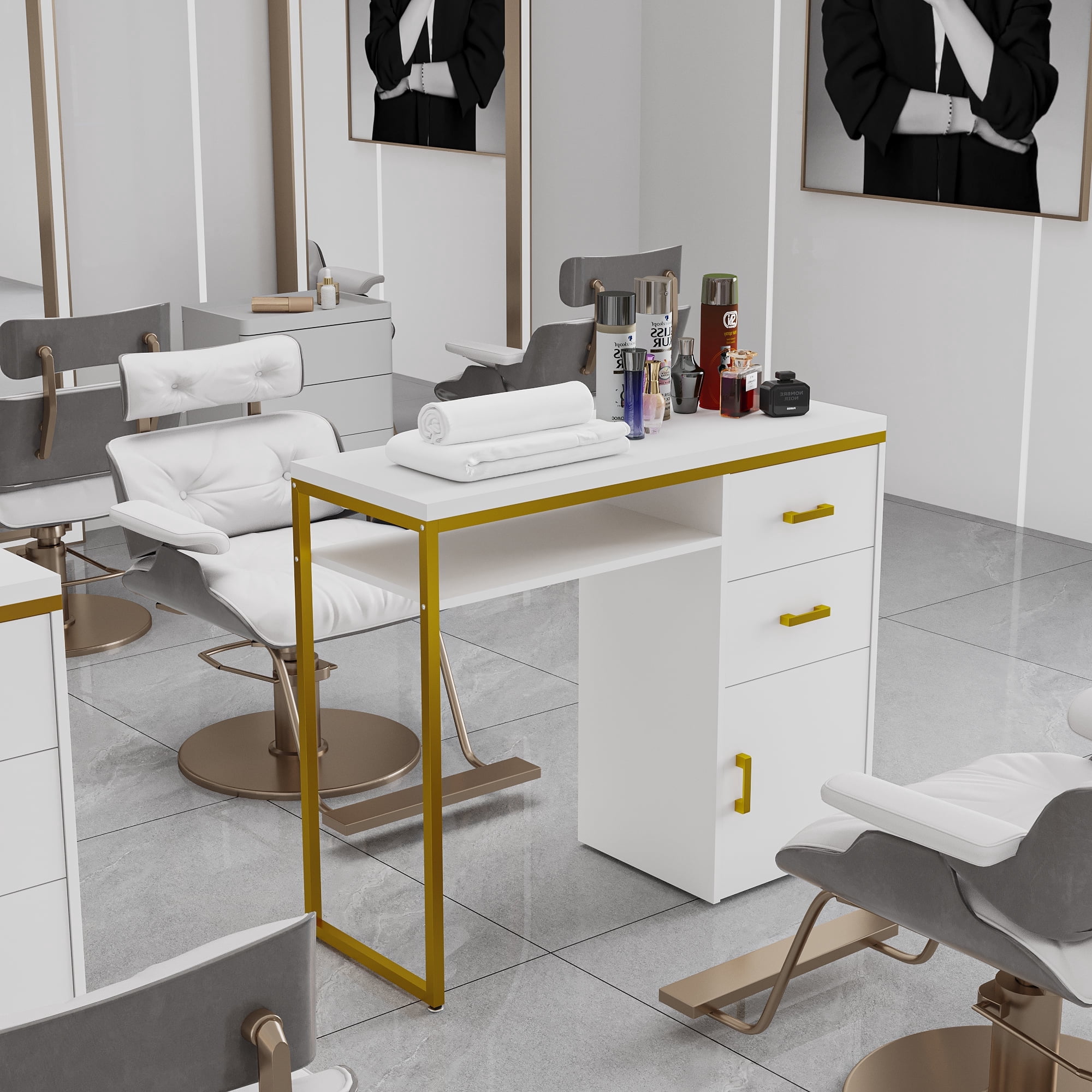 Ktaxon, Manicure Table, 38.2
