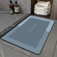 thumbnail image 1 of Alfombrilla de , alfombrilla de antideslizante, suave, alfombra de absorbente de agua, alfombrilla de de , alfombrilla de , Rectángulo Azul L Fernando alfombra de baño, 1 of 7