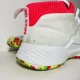 thumbnail image 4 of Adi - das Dame Size 7 All Skate' White/Red Men's Mesh Basketball Shoes, 4 of 6