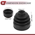 thumbnail image 4 of Kit de bota de junta CV interior No.C97413JA0A de Unique Bargains con abrazaderas para Nissan Pathfinder 2013-2020, 4 of 7