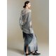 thumbnail image 4 of Suéteres de punto empalmados elegantes de verano para mujer, moda holgada, informal, suave, combinable, populares, para jóvenes, delgados, largos, para chicas, geniales, nuevos, 4 of 5
