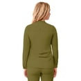 thumbnail image 2 of Adar Addition Scrubs For Women - Zippered Bomber Scrub Jacket, 2 of 7