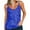 Blue, variant on Women Sexy Sparkle Shimmer Cami Tank Tops Sequin Camisole V Neck Fashion Glitter Party Tanks Womens Summer Sleeveless Vest