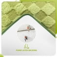 thumbnail image 5 of Bailu Bathroom Rug Set Soft Plush Absorbent Bath Mat Set, Machine Washable Bathroom Mat, Green, 20"X32" inch, 5 of 6