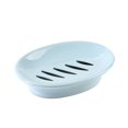 thumbnail image 1 of Paquete de 2 jaboneras con soporte para jabón de drenaje, fácil limpieza, ahorrador de jabón, bandeja de jabón blanda para ducha, baño, cocina (azul), 1 of 5