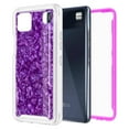 thumbnail image 4 of LG K92 5G Case, Rosebono Graphic Design Shockproof Impact Resistant Protective Full-Body Rugged Clear Hybrid Bumper Case For LG K92 5G (Purple Shell), 4 of 5