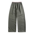 thumbnail image 5 of Aezemi Men Straight Leg Running Pants Fashion Outdoor Elastic Waist Drawstring Workout Long Trousers with Pockets Winter Fall Sports Exercise Trendy Comfy Casual Bottoms S, 5 of 9