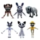 thumbnail image 4 of 1/9pcs ZOONOMALY Plush Toy Anime Elephant Monkey Rabbit Stuffed Animal Pillow Fans Kids Birthday Gift, 4 of 5