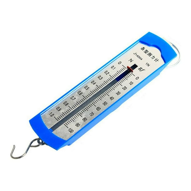 Scienceny Dinamómetro, accesorios de laboratorio de alta precisión, cilíndrico, operación Simple, accesorio de enseñanza, medidor de fuerza Medidores de medidas dimensionales 1N
