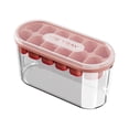thumbnail image 1 of TIELUTT Home Food Grade Large Capacity Silicone Ice Tray Ice Storage Diy Fruit Vendor Tray Silicone Food Ice Container for Freezer Large Ice Trays with Covers for Freezer Mini Coffee Cubes, 1 of 4